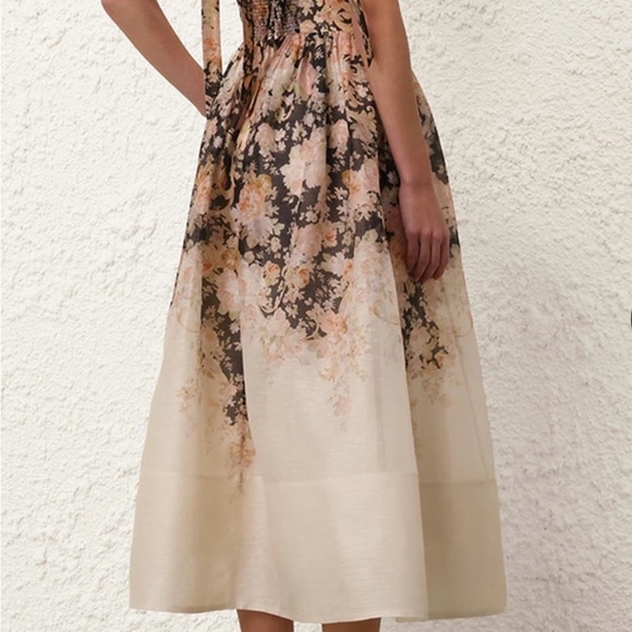 Zimmermann Floral Midi Dress - Picture 6 of 9